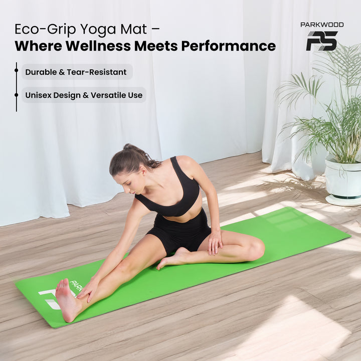 Green Tear Resistant Yoga Mat