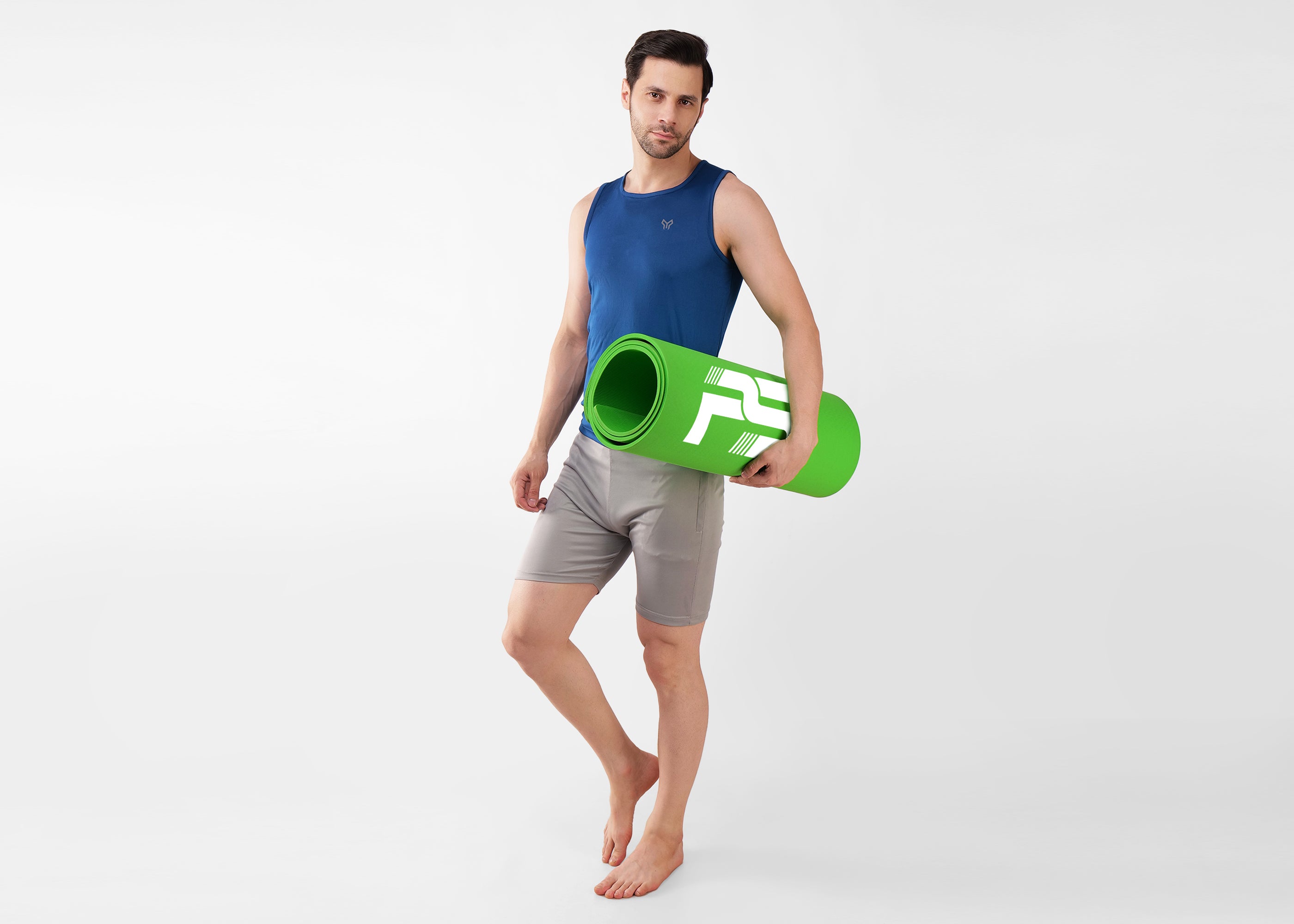 Green Tear Resistant Yoga Mat